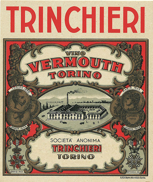 Vermouth Torino Trinchieri rosso